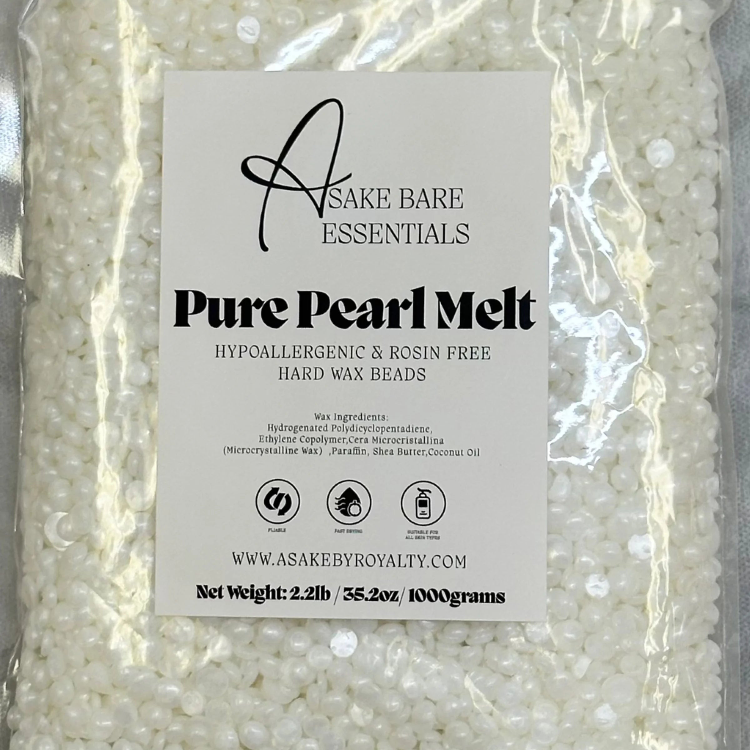 Pure Pearl Melt- Hard Wax